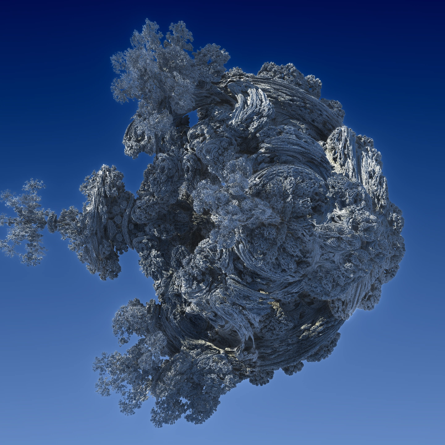 Picture of a unique mandelbulb configuration